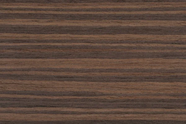 Textura Exotic Brown Wenge Chapa Madera — Foto de Stock