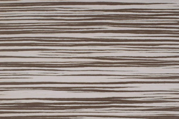 Zebrano Exotic Wood Panel Texture Pattern — Zdjęcie stockowe