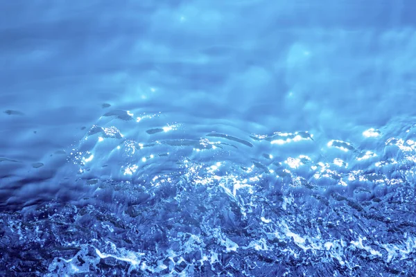 Patrón Fondo Agua Brillo Azul — Foto de Stock