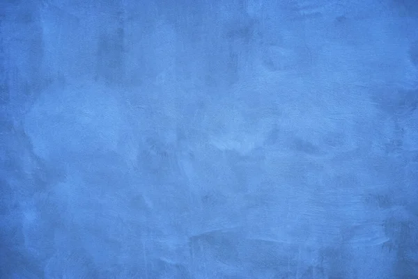 蓝色漆墙纹理背景 — 图库照片