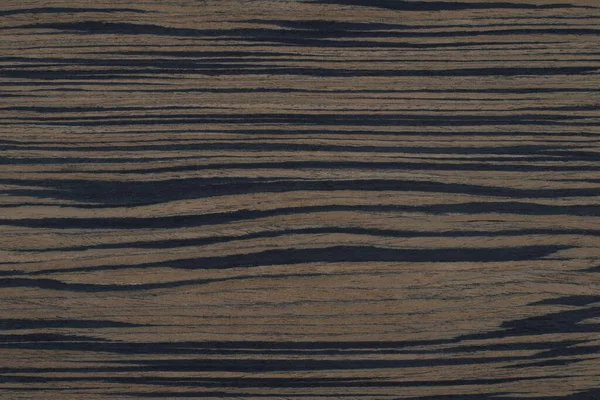 Tekstura Egzotyczny Ebony Drewniany Okleina — Zdjęcie stockowe