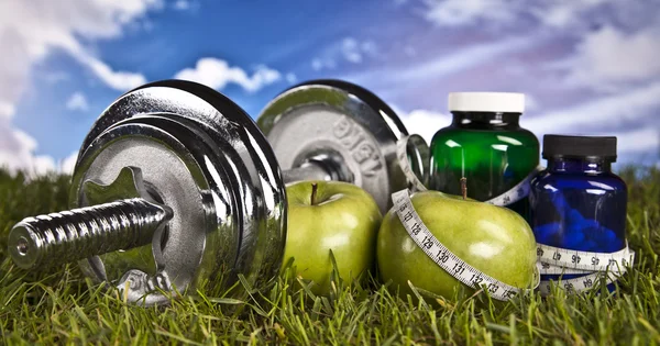 Fitness en gezondheid — Stockfoto