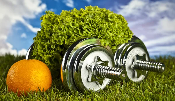 Fitness en gezondheid — Stockfoto