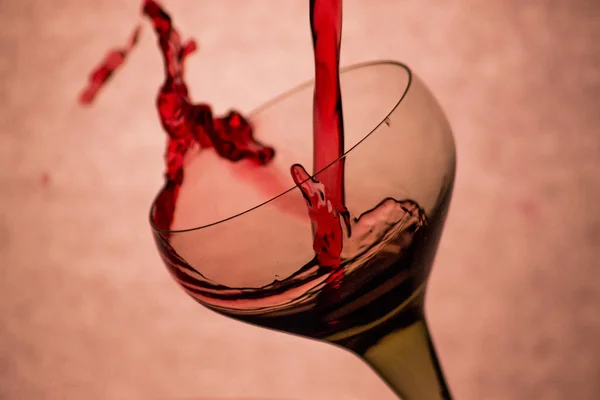 Κρασί σε ποτήρι — Φωτογραφία Αρχείου