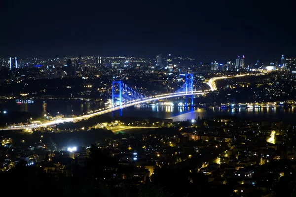 Blue Bosphorus Bridge — Stock Photo, Image