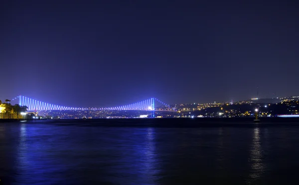 Puente azul — Foto de Stock