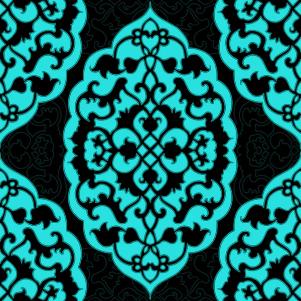 Mid-east carpet style vector seamless pattern. — Stock Vector