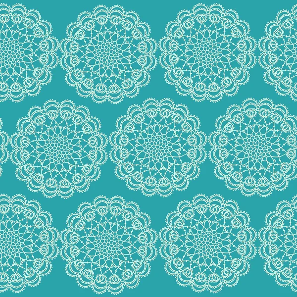 Lace seamless vector pattern. — Stock Vector