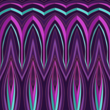 Soyut geometrik vektör dikişsiz desen.