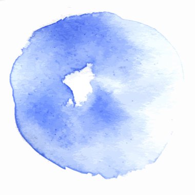 spot suluboya tarzında vektör çizim.