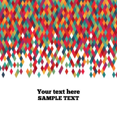 Derma elmas kiremit vektör kartı.