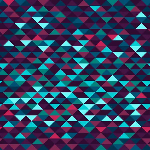 Tuiles triangle coloré motif vectoriel sans couture . — Image vectorielle