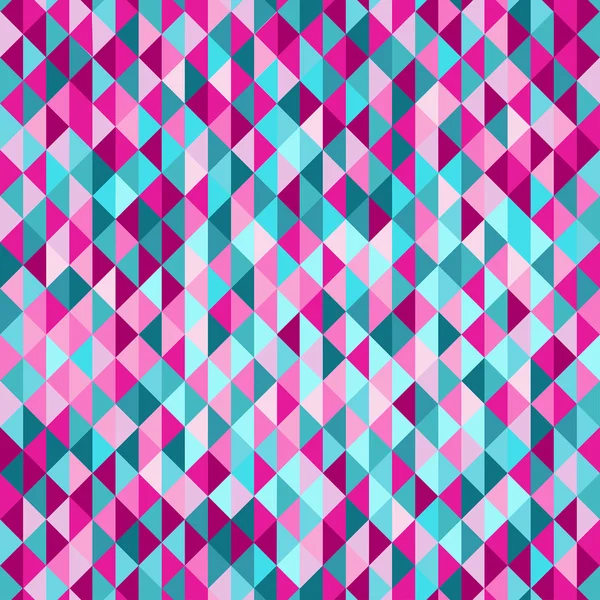 Tuiles triangle coloré motif vectoriel sans couture . — Image vectorielle