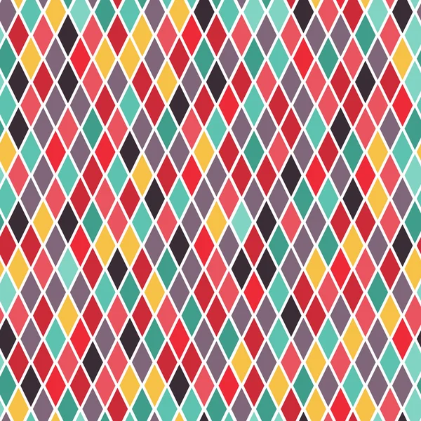 Colorful tiles seamless vector pattern. — Stock Vector