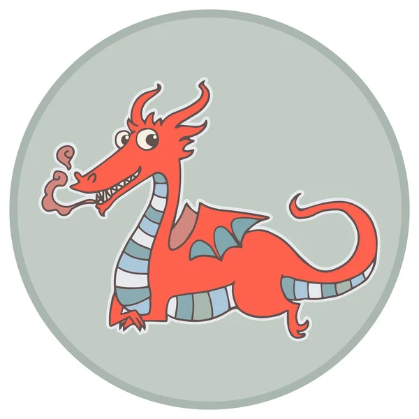 Chinese zodiac animal vector illustration. — Stock Vector