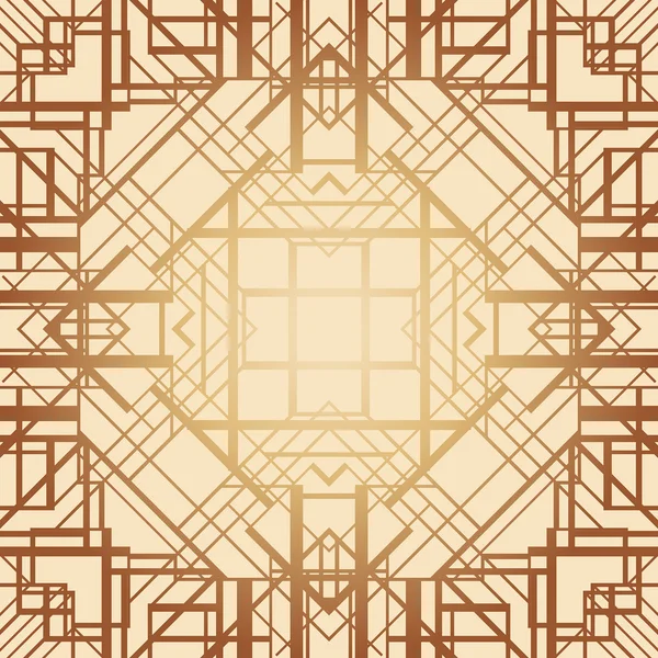Art deco stil vektör geometrik desen.
