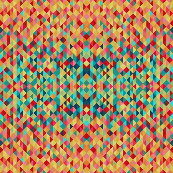Цветные бриллиантовые плитки бесшовный векторный рисунок . — стоковый вектор