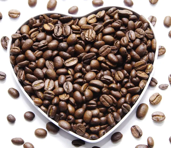 Coffe heart — Stock Photo, Image