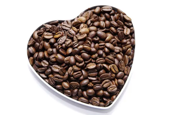 Coffe heart — Stock Photo, Image