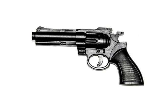 Černá pistole Stock Obrázky