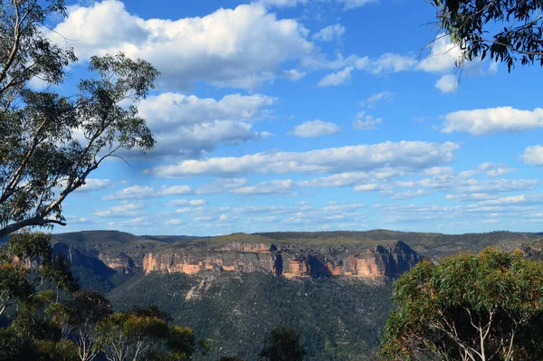 View Grose Valley Blue Mountains Australia While Victoria Falls Walk — Stock Photo, Image