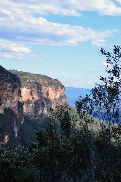 View Jamison Valley Undercliff Walk Blue Mountains — Stock Photo, Image