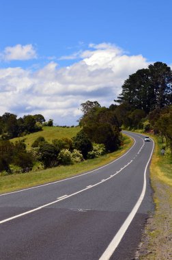 Avustralya, Yeni Güney Galler 'deki Şelale Yolu' nun manzarası.