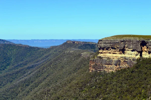 오스트레일리아 뉴사우스웨일스주의 월스에서 계곡으로 보이는 — 스톡 사진