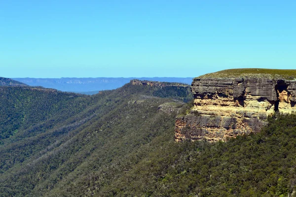 Blick Ins Tal Von Den Kanangra Walls New South Wales — Stockfoto