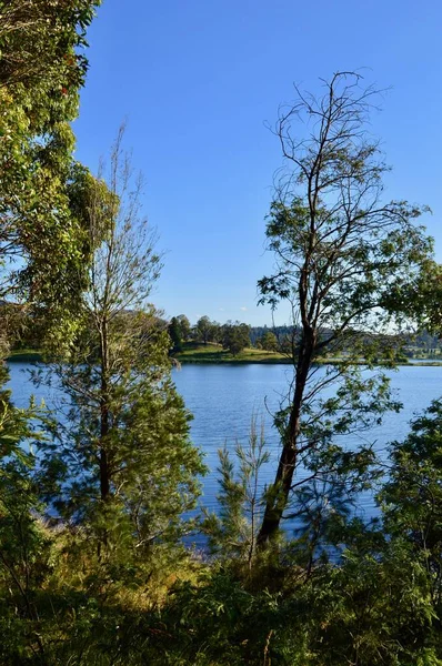 Une Vue Sur Lac Wallace Près Wallerawang Nouvelle Galles Sud — Photo