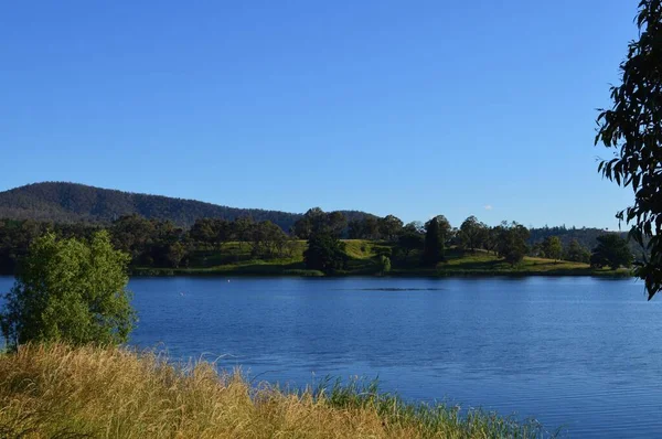 Une Vue Sur Lac Wallace Près Wallerawang Nouvelle Galles Sud — Photo