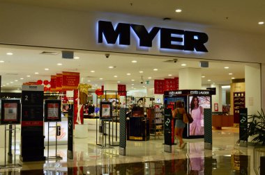 Sidney, Avustralya 'daki North Ryde Macquarie Center' da bir Myer mağazası.