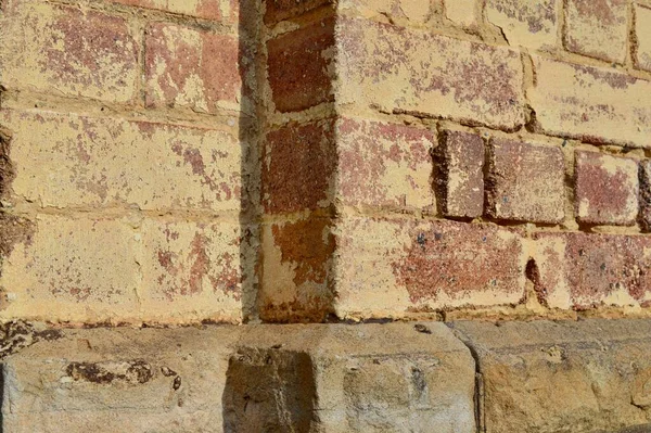 Tijolo Trabalho Edifício Antigo Nas Montanhas Azuis Austrália — Fotografia de Stock