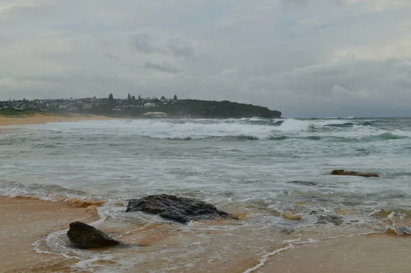 Veduta Della South Curl Curl Beach Sydney Australia — Foto Stock