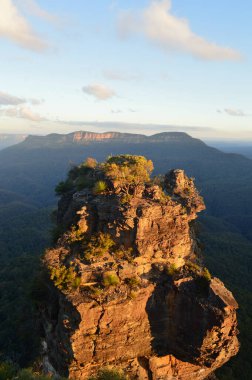 Avustralya 'daki Katoomba' dan Mavi Dağlar manzarası