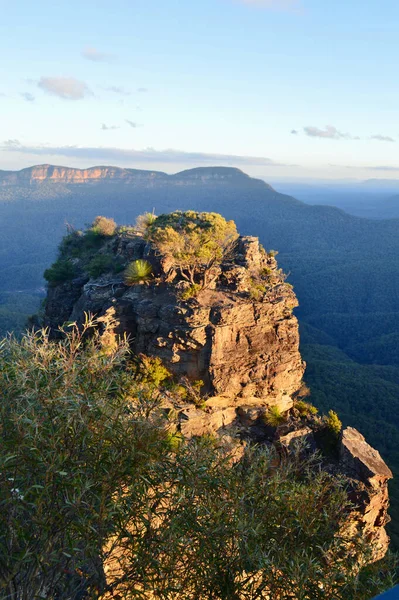 Uitzicht Blauwe Bergen Vanuit Katoomba Australië — Stockfoto