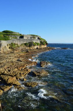 Sidney, Avustralya 'da La Perouse yakınlarındaki Çıplak Ada manzarası