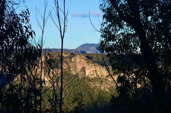 Pohled Grose Valley Mount Victoria Blue Mountains Austrálii — Stock fotografie