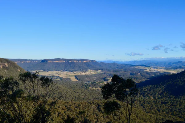 Blick Vom Mitchell Pass Lookout Auf Den Mount Victoria Den — Stockfoto