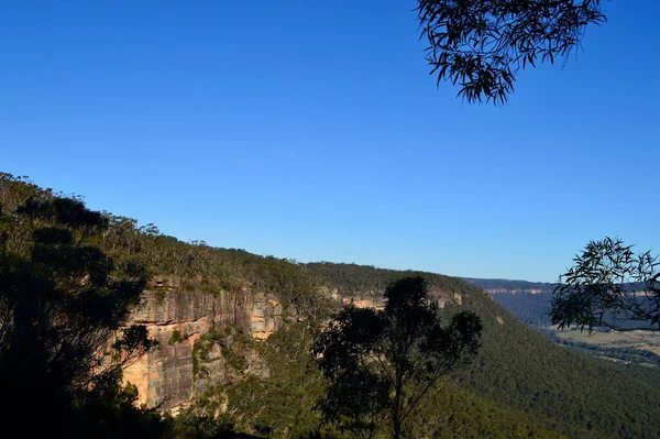 View Mitchell Pass Lookout Mount Victoria Blue Mountains Australia — Stock Photo, Image