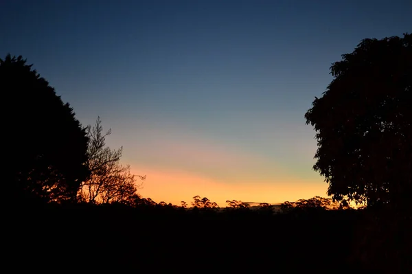 Sunset Katoomba Blue Mountains Australia — Stock Photo, Image