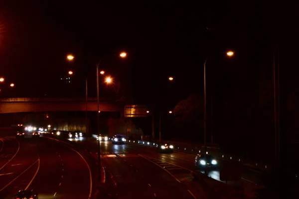 Auto Snelweg Bij Artarmon Aan Noordkant Van Sydney — Stockfoto