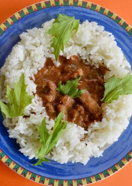 Yasemin pirinçli Moğol eti