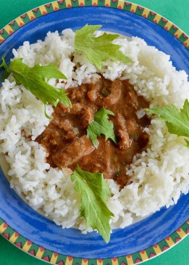 Yasemin pirinçli Moğol eti