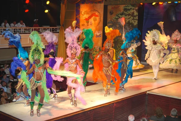 Божевільний карнавалу в Ріо-де-Жанейро — стокове фото