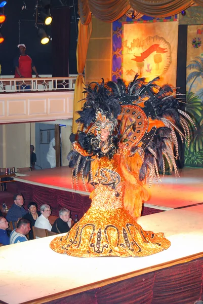 Galen karneval i rio de janeiro — Stockfoto