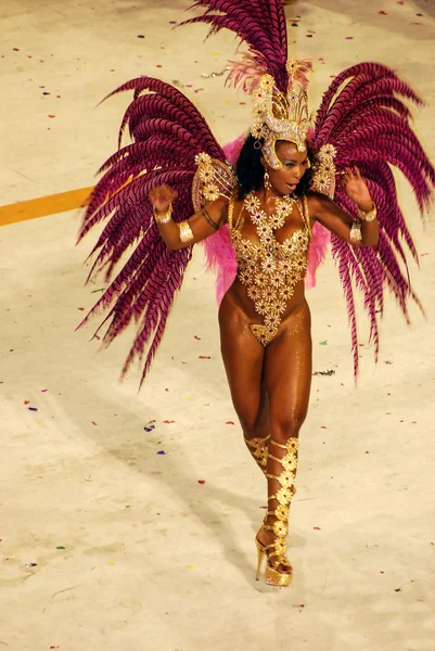 Божевільний карнавалу в Ріо-де-Жанейро — стокове фото