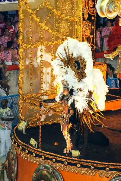 Galen karneval i rio de janeiro — Stockfoto