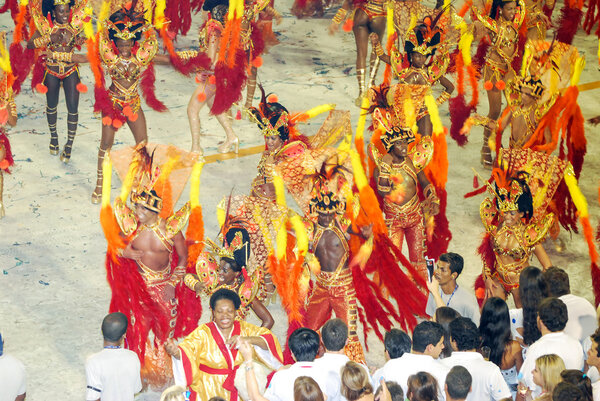 Сумасшедший карнавал в Рио-де-Жанейро
