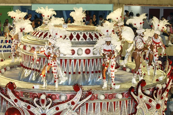 Galen karneval i rio de janeiro — Stockfoto